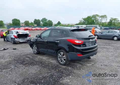 2014 Hyundai Tucson Limited из США, поврежденный, VIN KM8JUCAG2EU846700